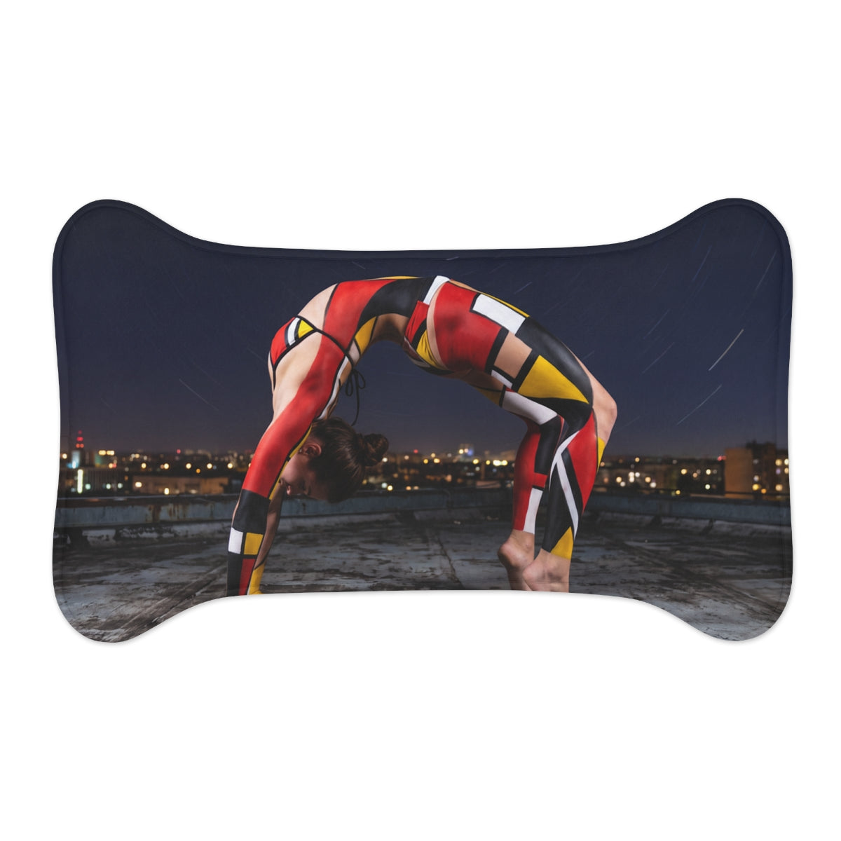 Pet Feeding Mat - Nocturne Rhythm | Echovira Gallery