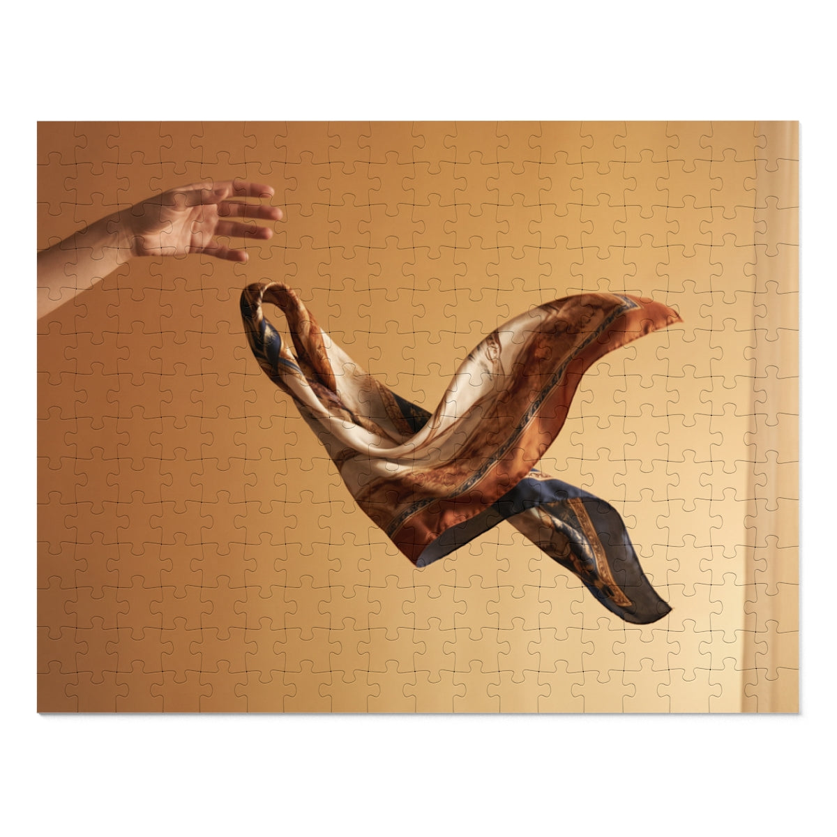 Jigsaw Puzzle with Tin - Drifting Grace Silk Motion... |...
