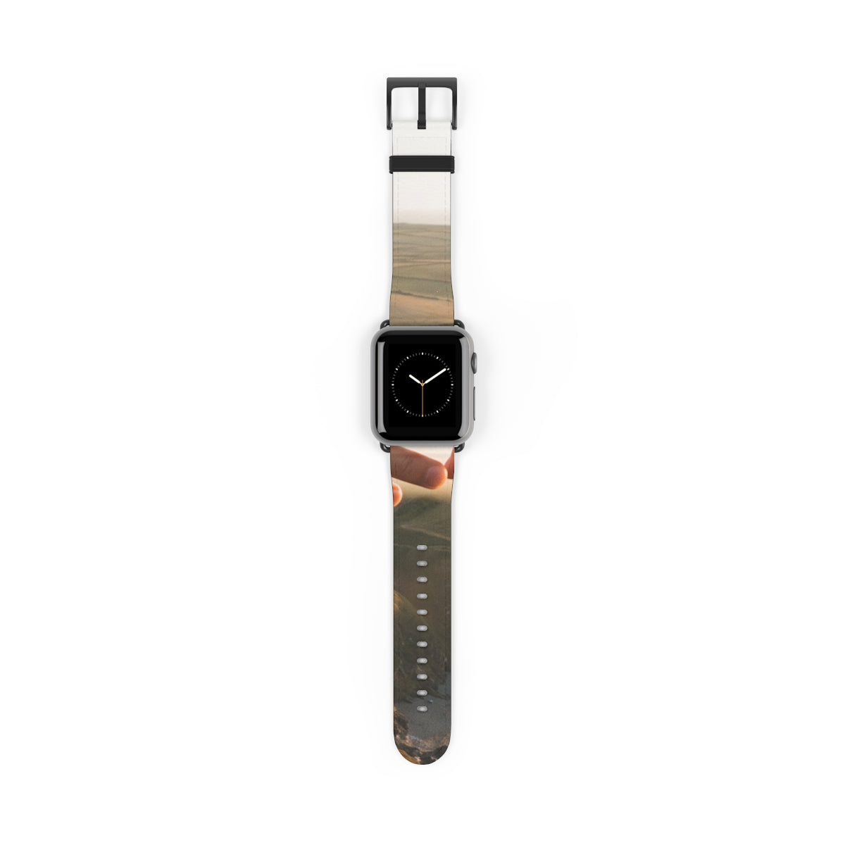 Apple Watch Band - The Infinite Touch | Ethereal Coastal Art...