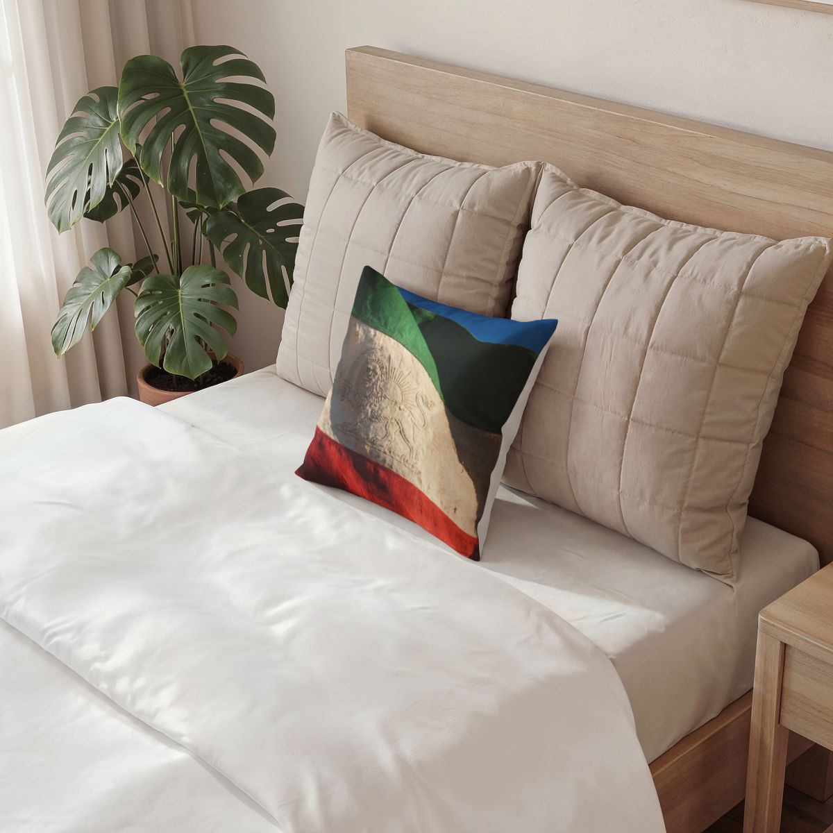 Velvet Pillow - Shir O Khorshid