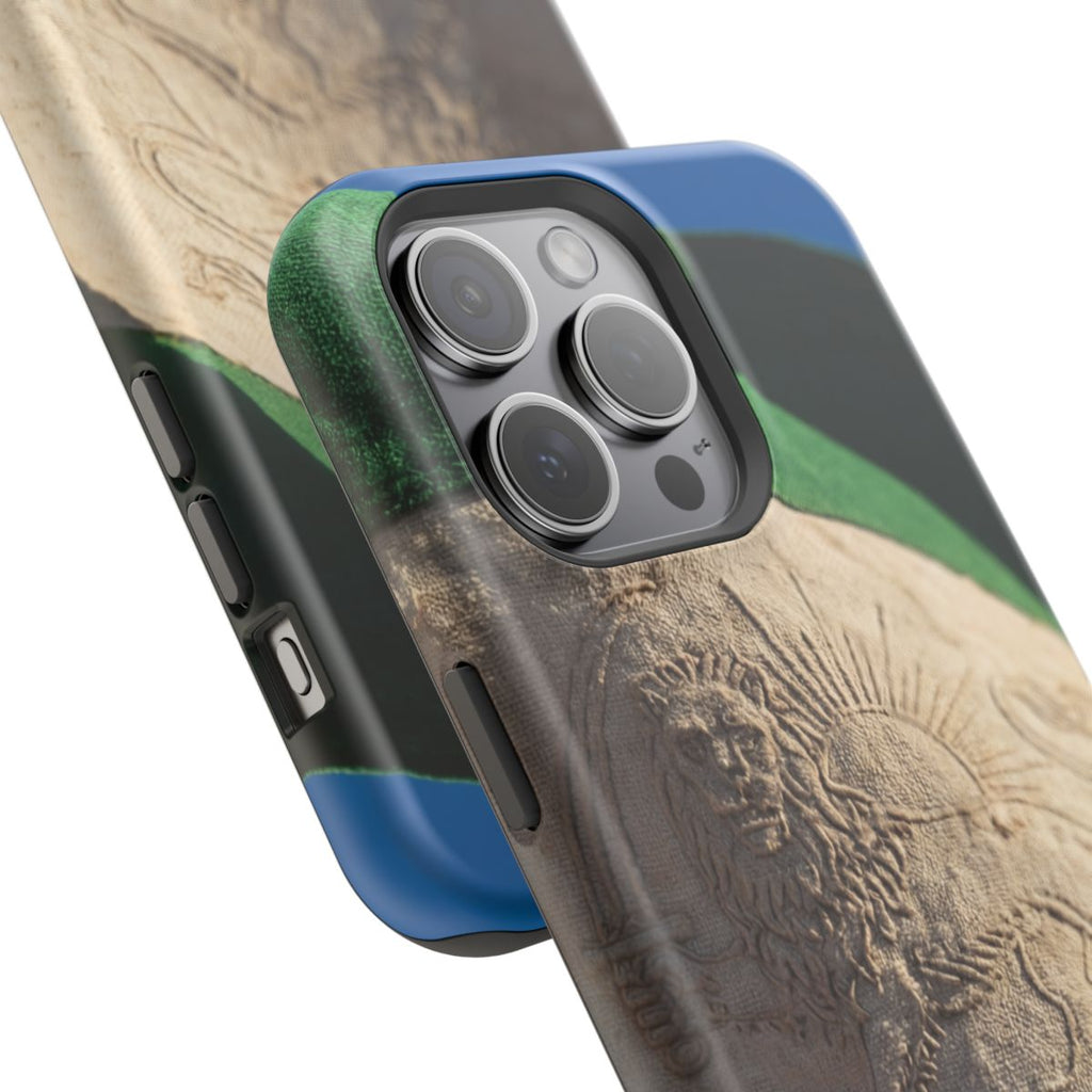 Impact-Resistant Cases - Tough Phone Case - Vintage Lion