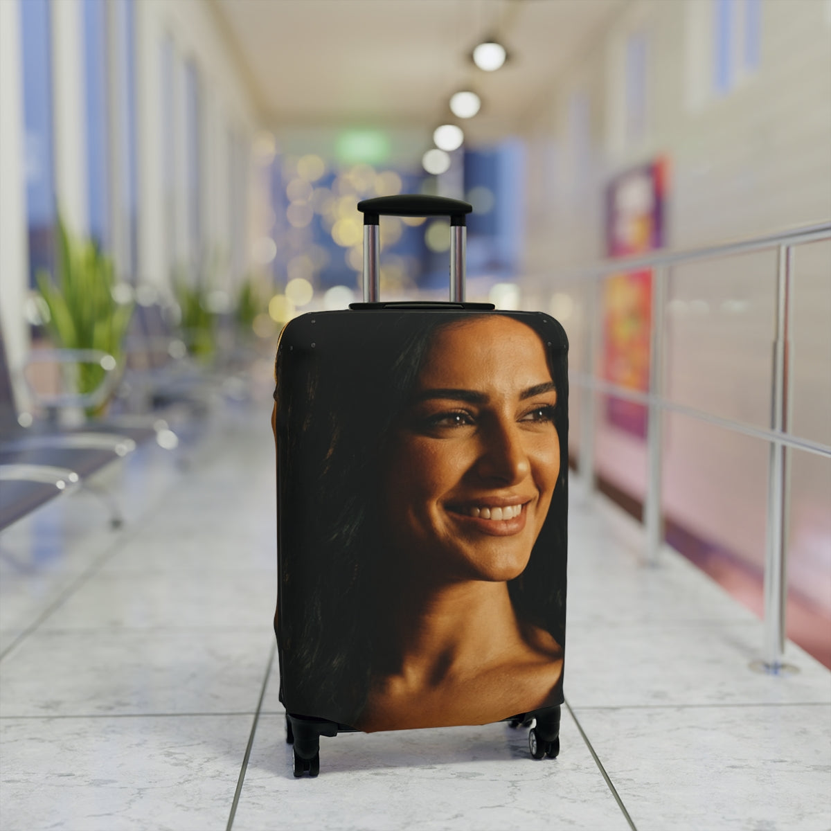 Luggage Cover - Night Luxe Transit