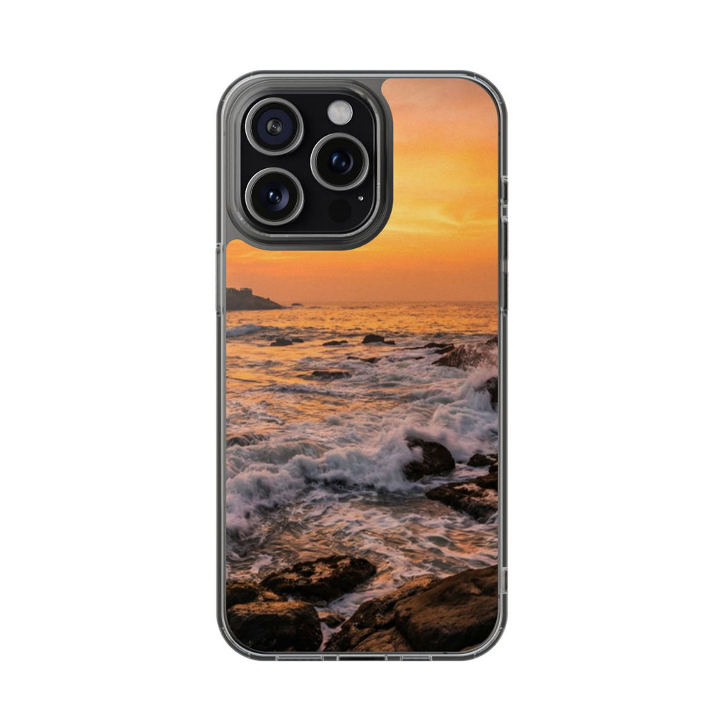 Clear Impact-Resistant Cases - Clear Phone Case - Golden...