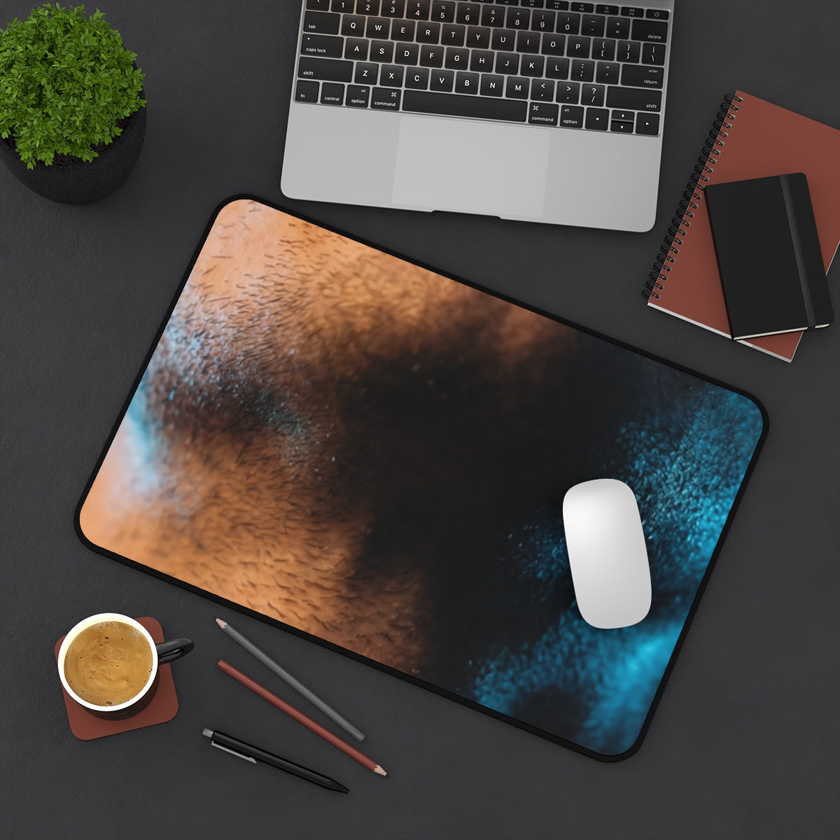 Desk Mat - Neon Edge Workstation
