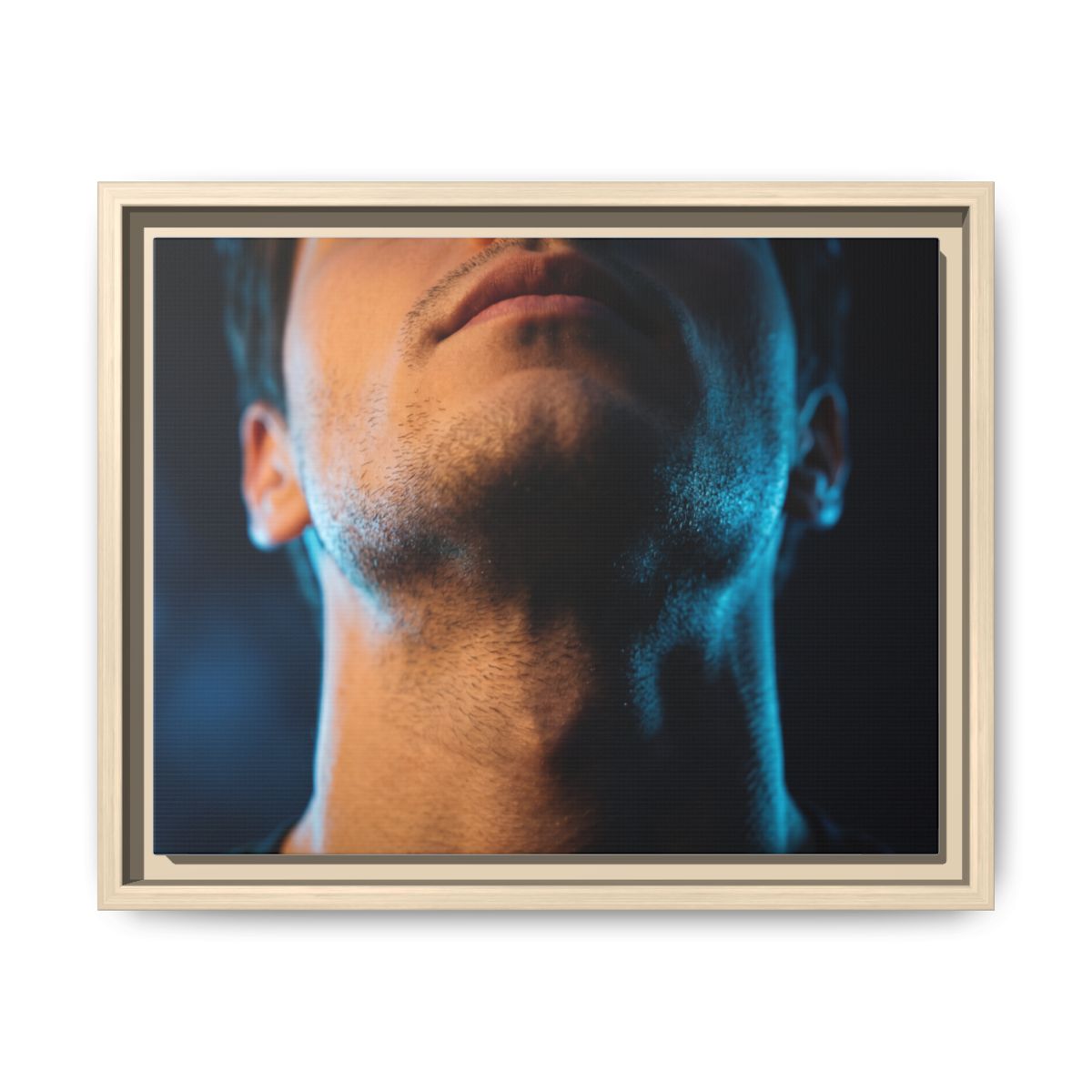 Framed Matte Canvas - Neon Noir