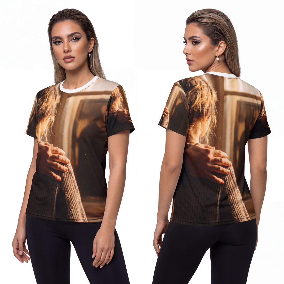 Unisex Cut & Sew Tee - Velvet Hours | Echovira Gallery