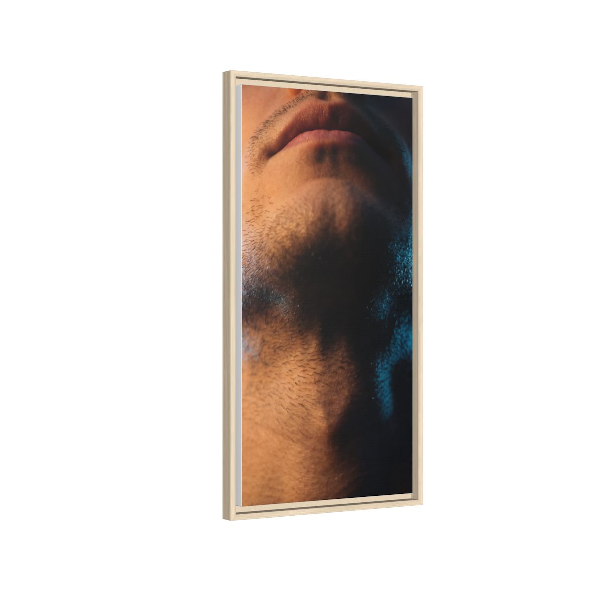 Framed Matte Canvas - Neon Noir