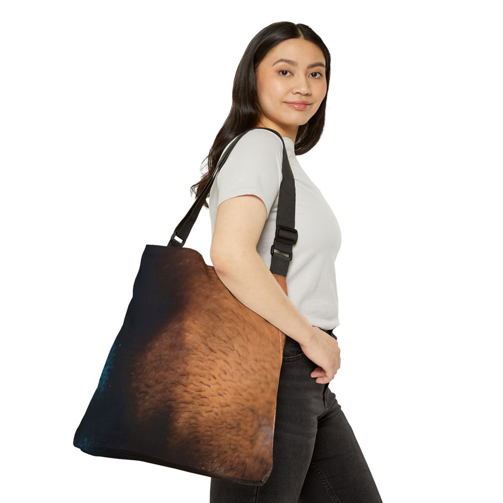 Adjustable Tote Bag - Neon Edge