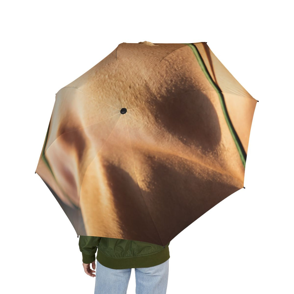 Golden Hour Umbrella - Emerald Sunset Shield | Echovira...