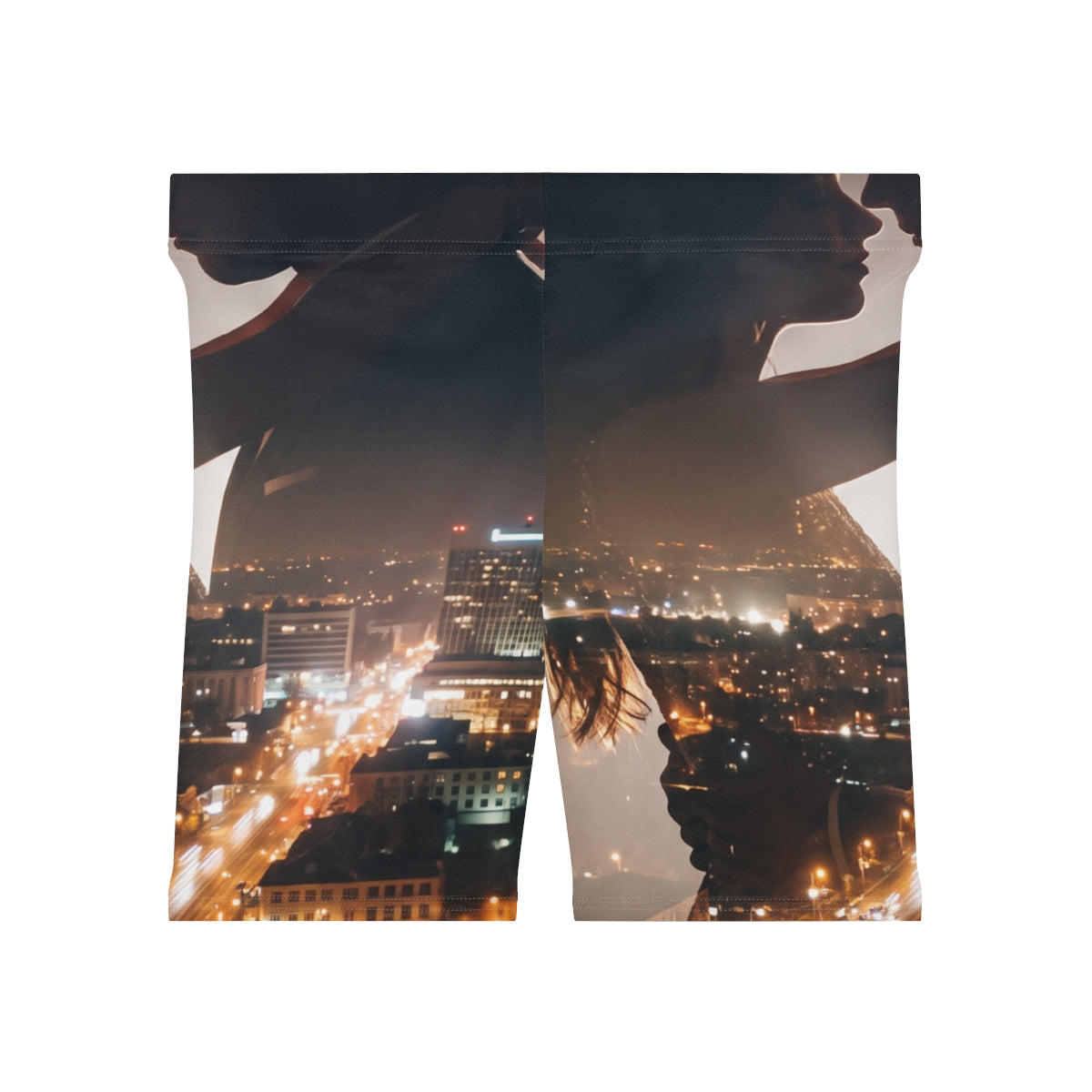 Women's Biker Shorts - Midnight City lights | Echovira...