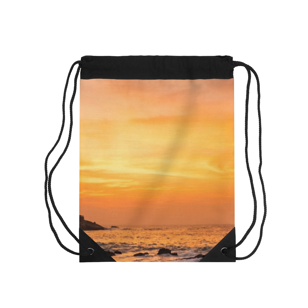 Drawstring Bag - Coastal Beach Day