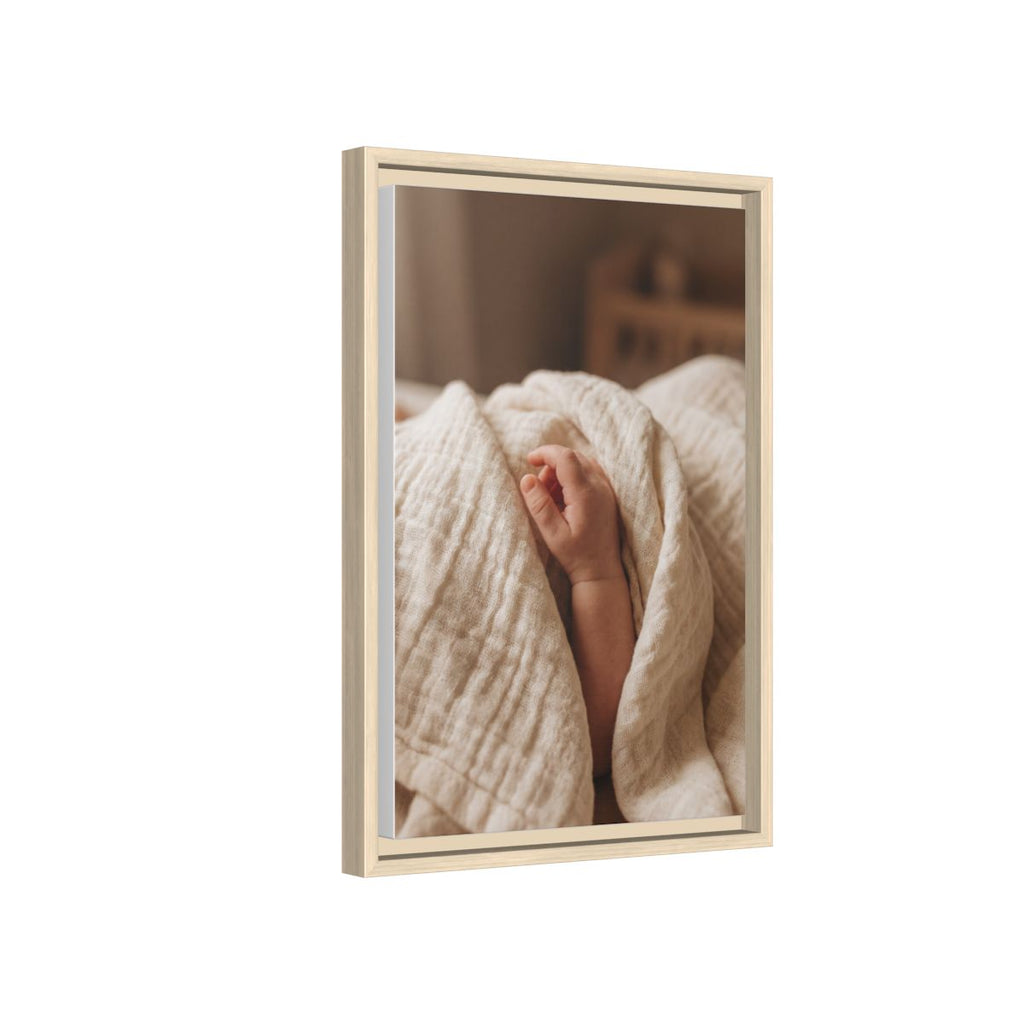 Matte Canvas, Framed - Neutral Nursery