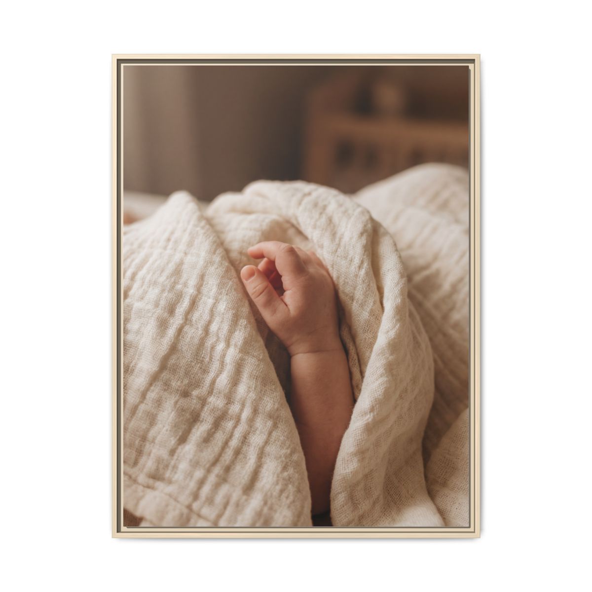 Framed Matte Canvas - Gentle Focal Point