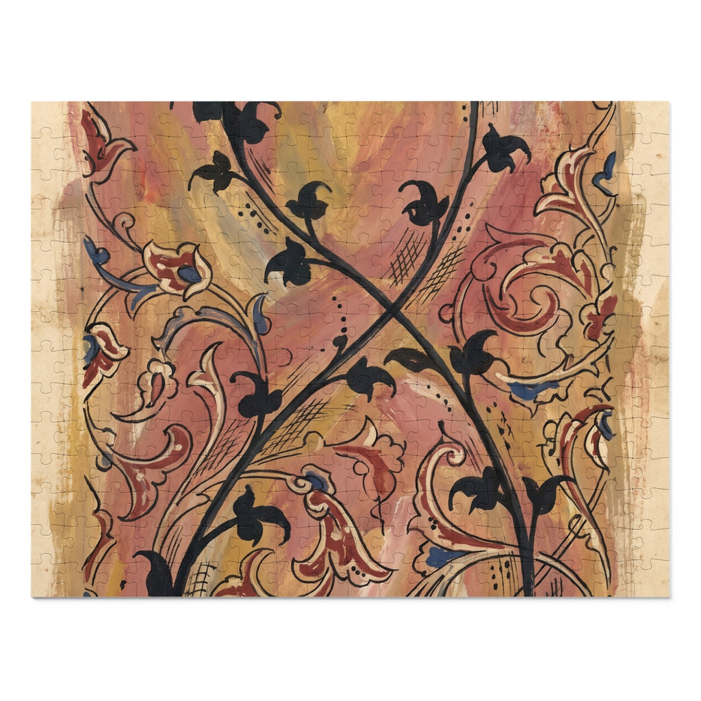 Jigsaw Puzzle with Tin - Gothic Arabesque Puzzle (30, 110......