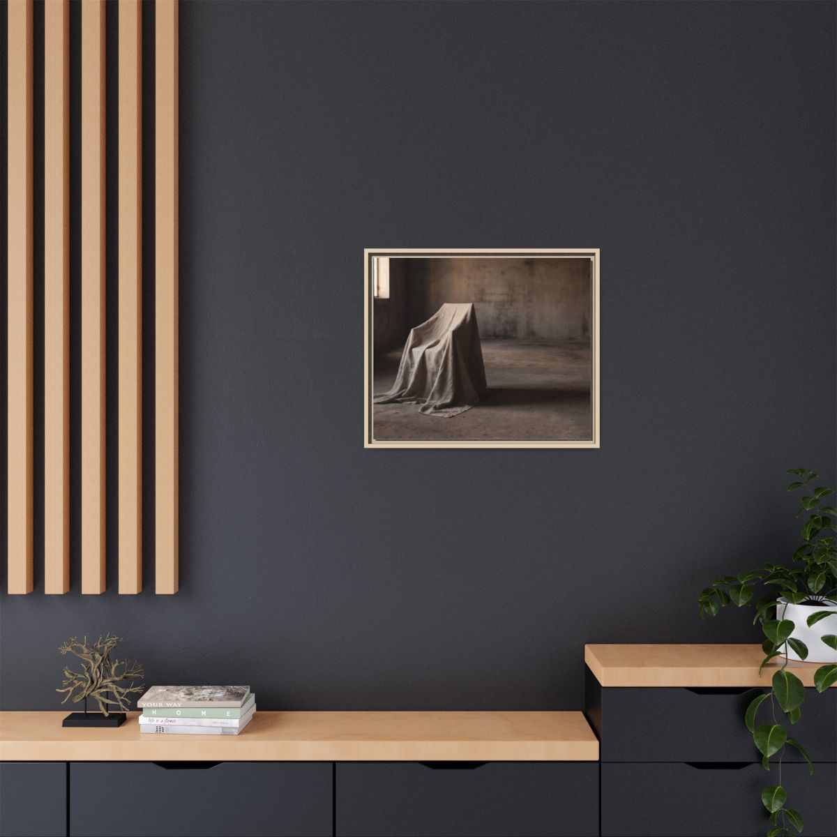 Framed Matte Canvas - Echoes of Calm