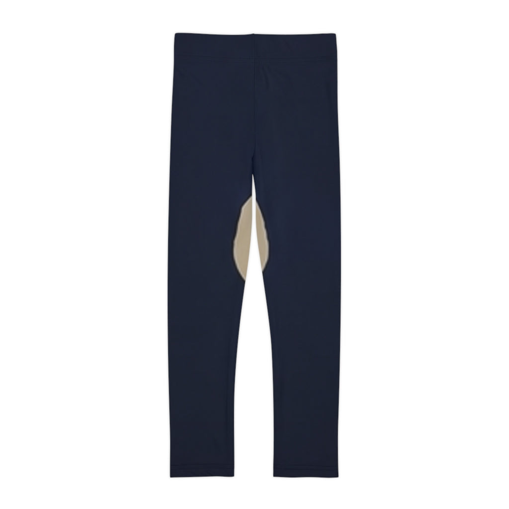 Kids Leggings with Abstract Minimal Eclipse