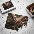 Kids' 30-Piece Puzzle Forest Hands Art
