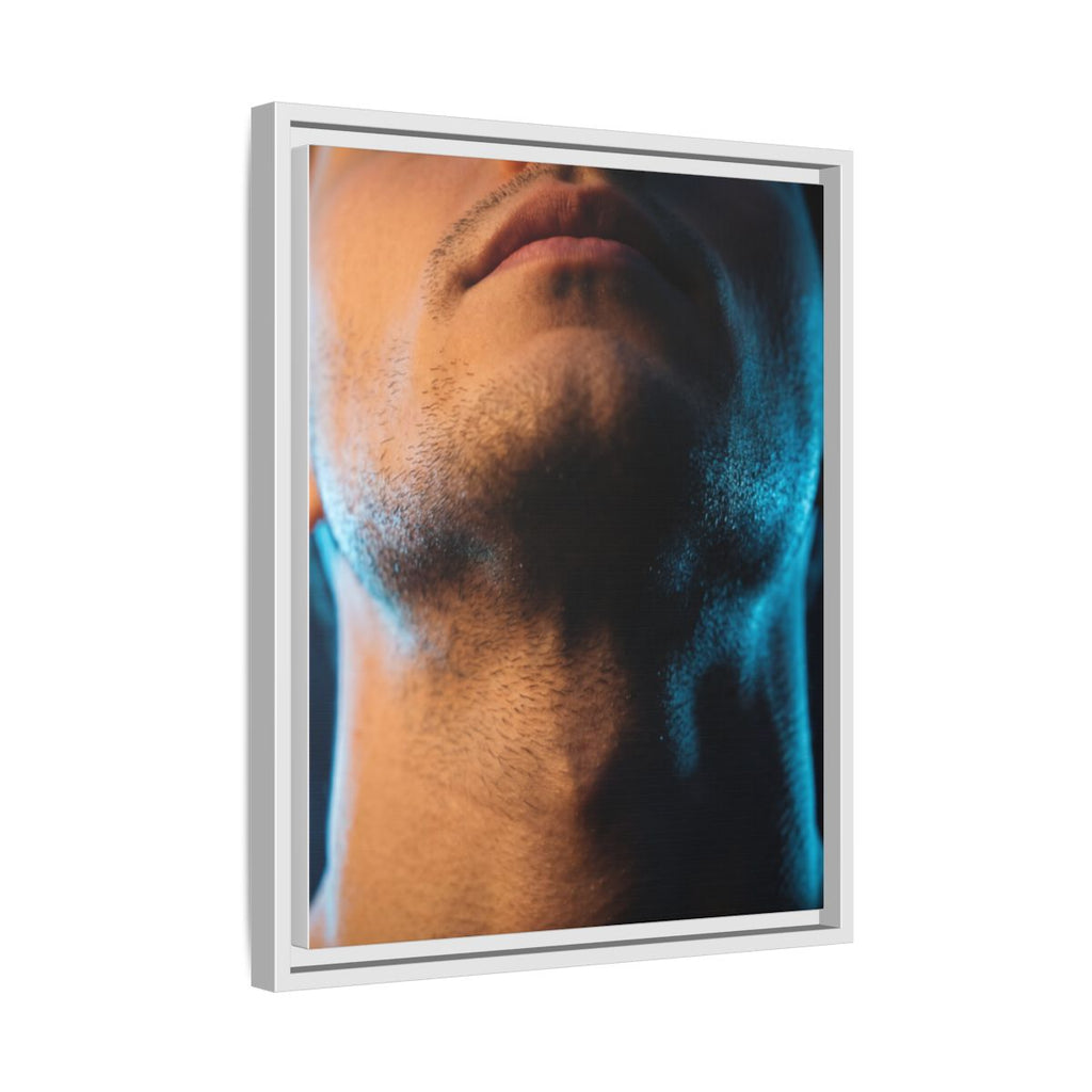 Framed Matte Canvas - Neon Noir