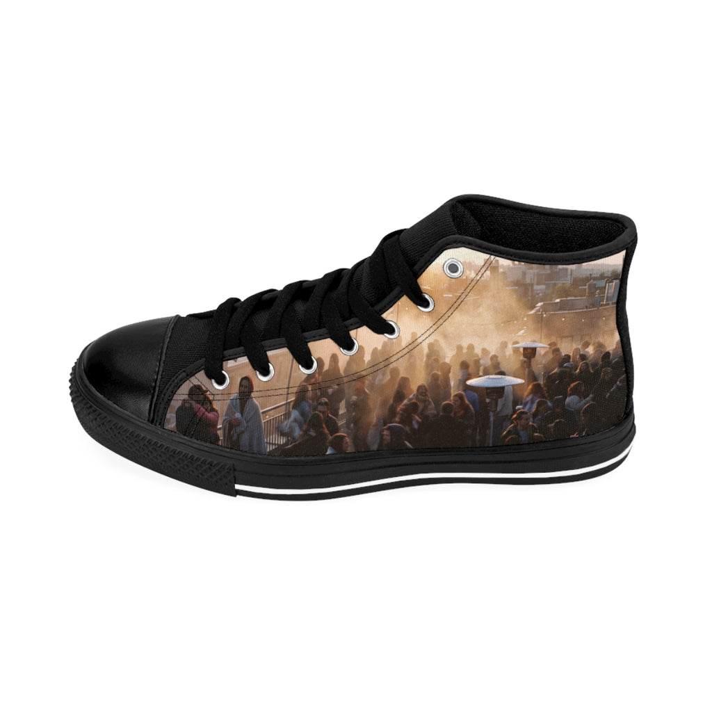 Women's Classic Sneakers - Sunset | Echovira Gallery