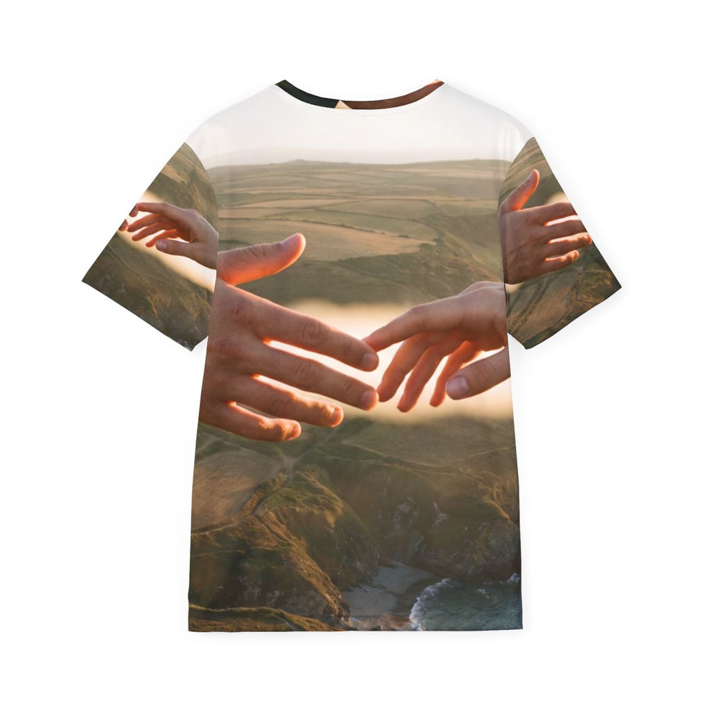 Men's Sports Jersey - The Infinite Touch | Ethereal Coastal...