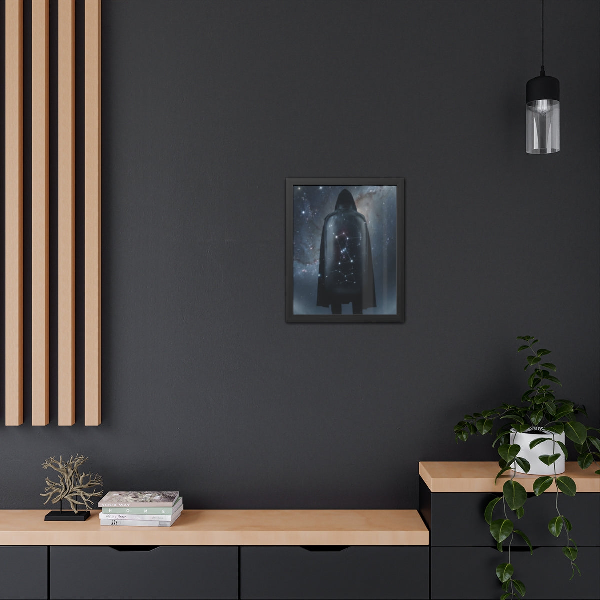 Framed Poster - Orion Cosmic Voyager — Portrait (8×12, 9×11...