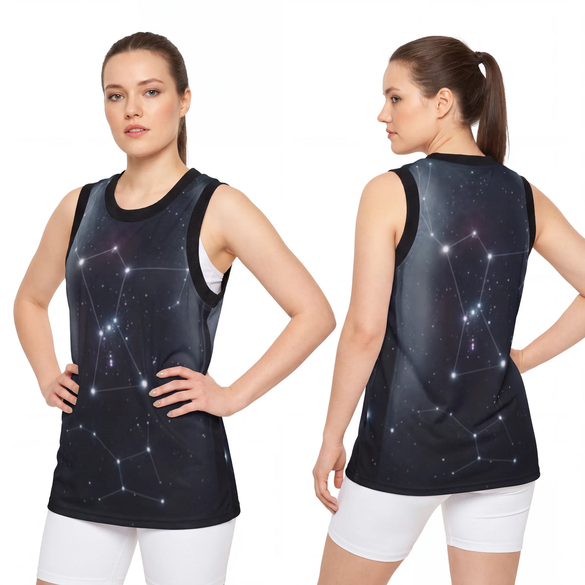 Women's Basketball Jersey Orion Space Art