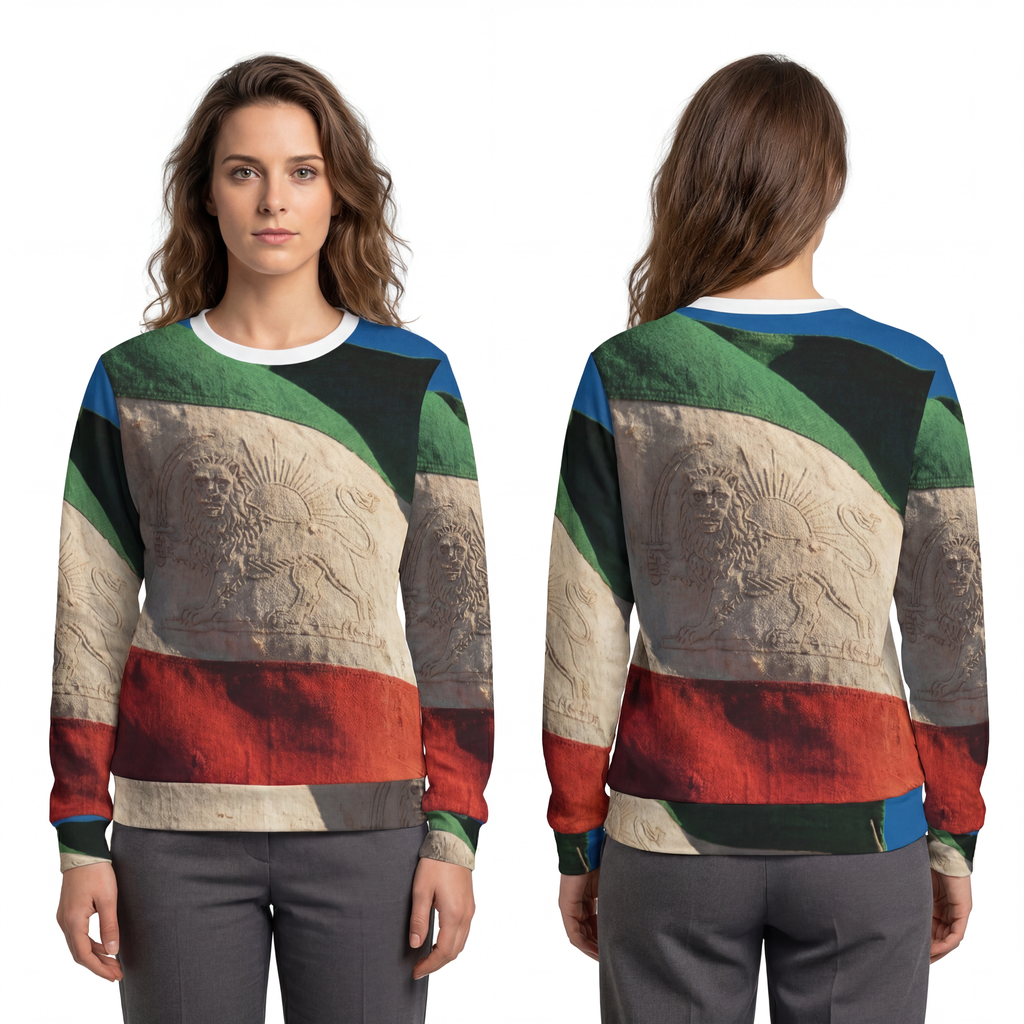 Light Sweatshirt - Vintage Motif