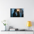 Midnight Glow Framed Poster - Cozy Horizontal Art (14×11......