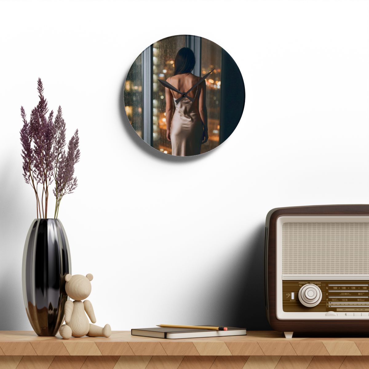 Acrylic Wall Clock - The Midnight Hour