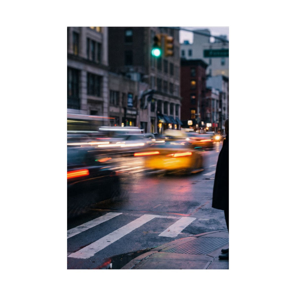 Matte Vertical Poster - City Pulse (8×10 & 36×54) | Echovira...