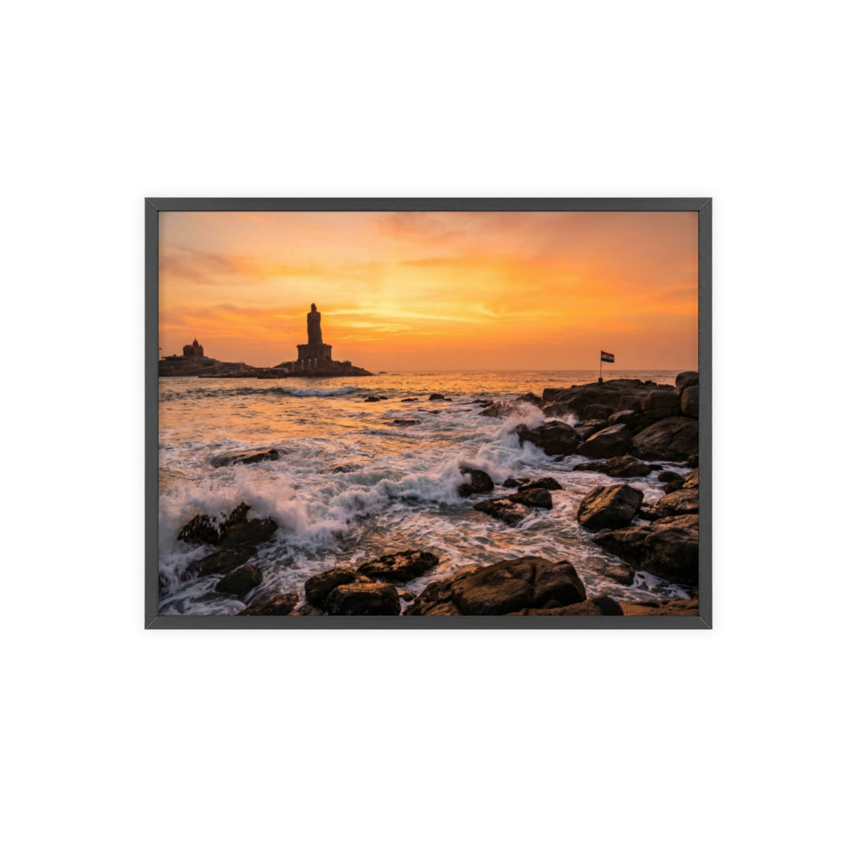 Framed Poster - Golden Hour Horizon