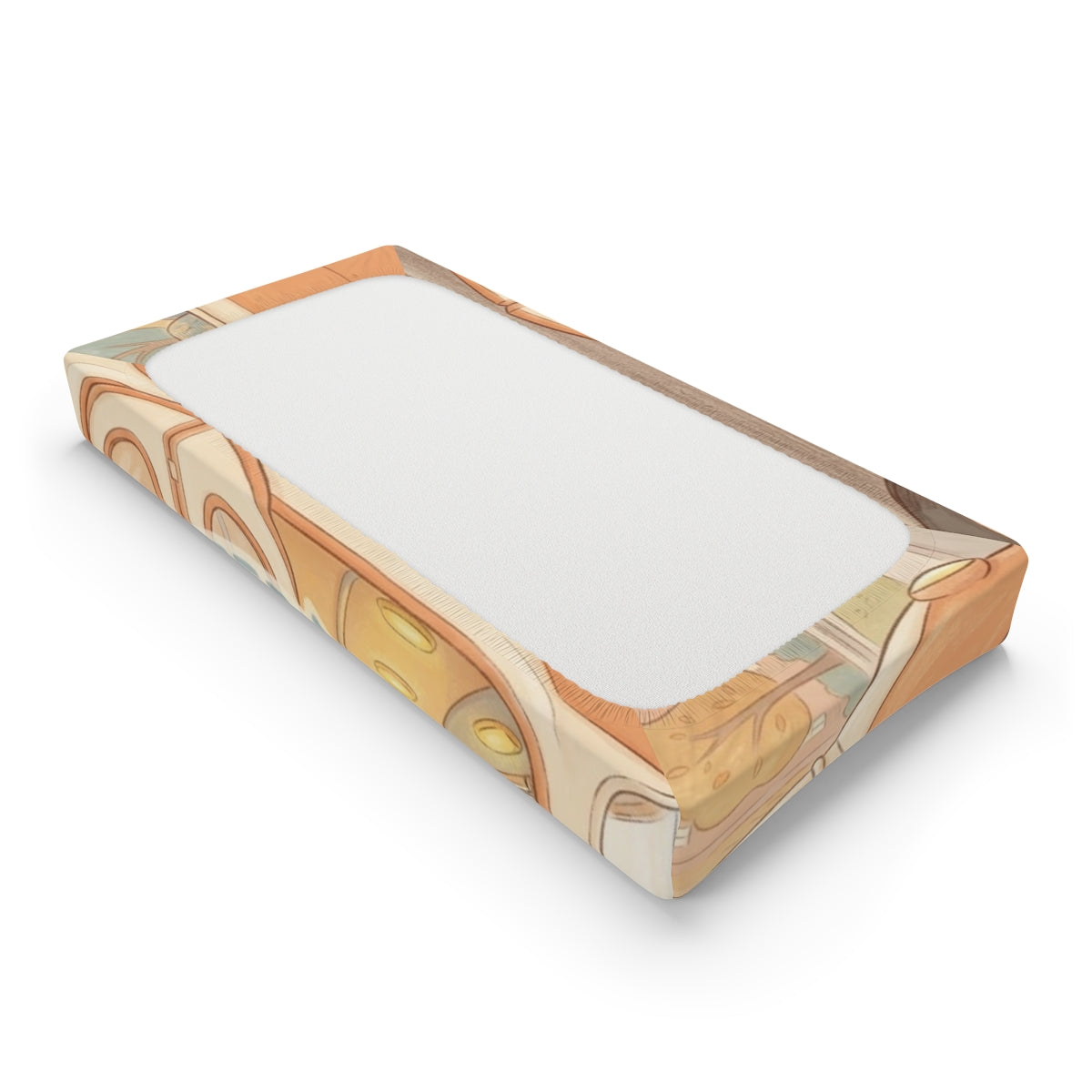 Baby Changing Pad Cover - Gentle Bus Ride | Echovira Gallery