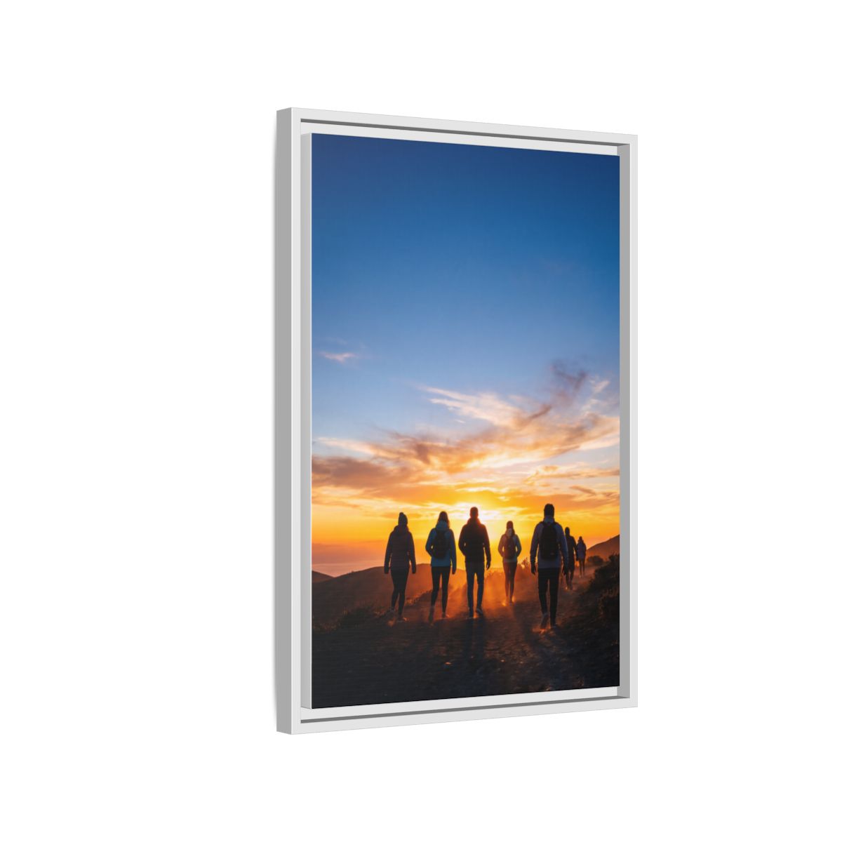 Matte Canvas, Framed - Epic Dawn Trek