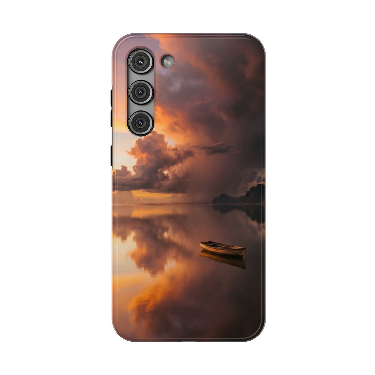 Impact-Resistant Case - Serene Tempest Sunset | Echovira...
