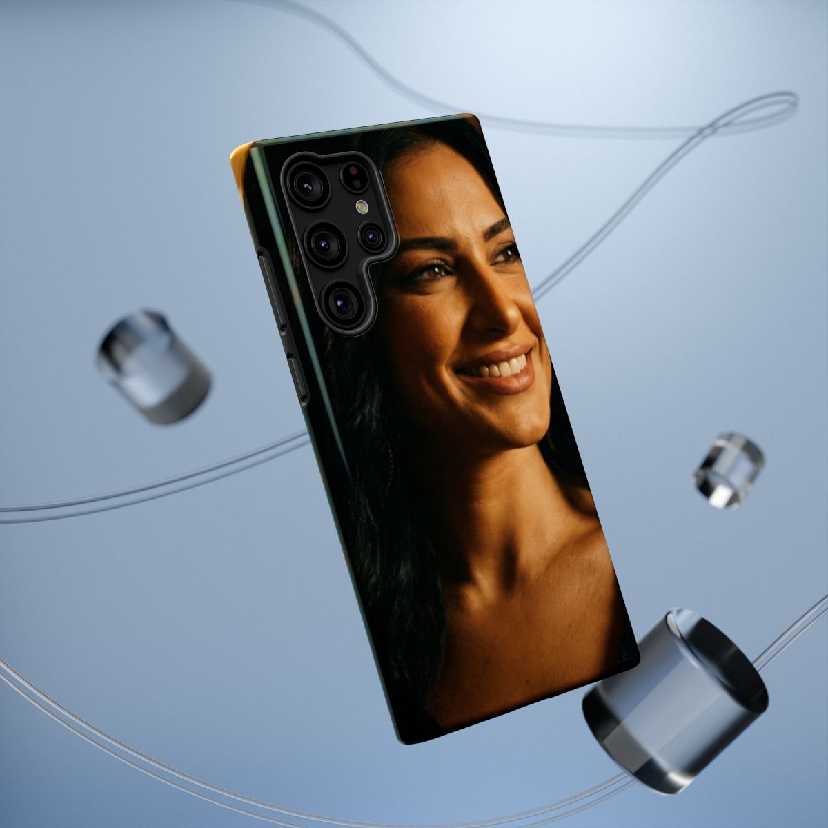 Impact-Resistant Cases - Tough Phone Case - Golden Elegance