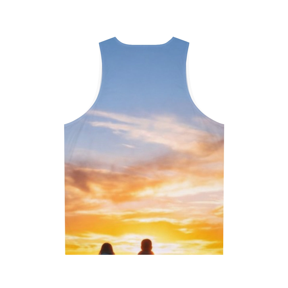 Unisex Tank Top - Sunset Mountain Ridge | Echovira Gallery