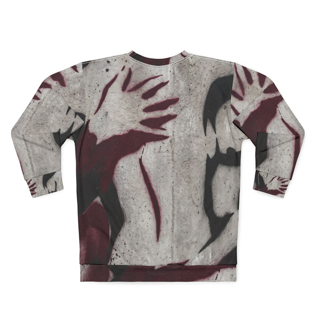 Unisex Sweatshirt - Modern Love Stencil | Echovira Gallery