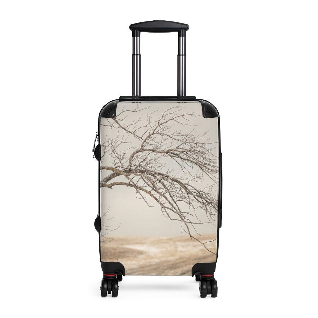 Suitcase - Winter Solitude Minimalist Rolling Luggage |...