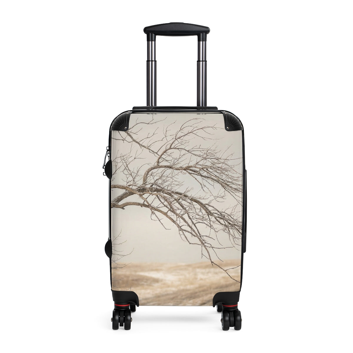 Suitcase - Winter Solitude Minimalist Rolling Luggage |...