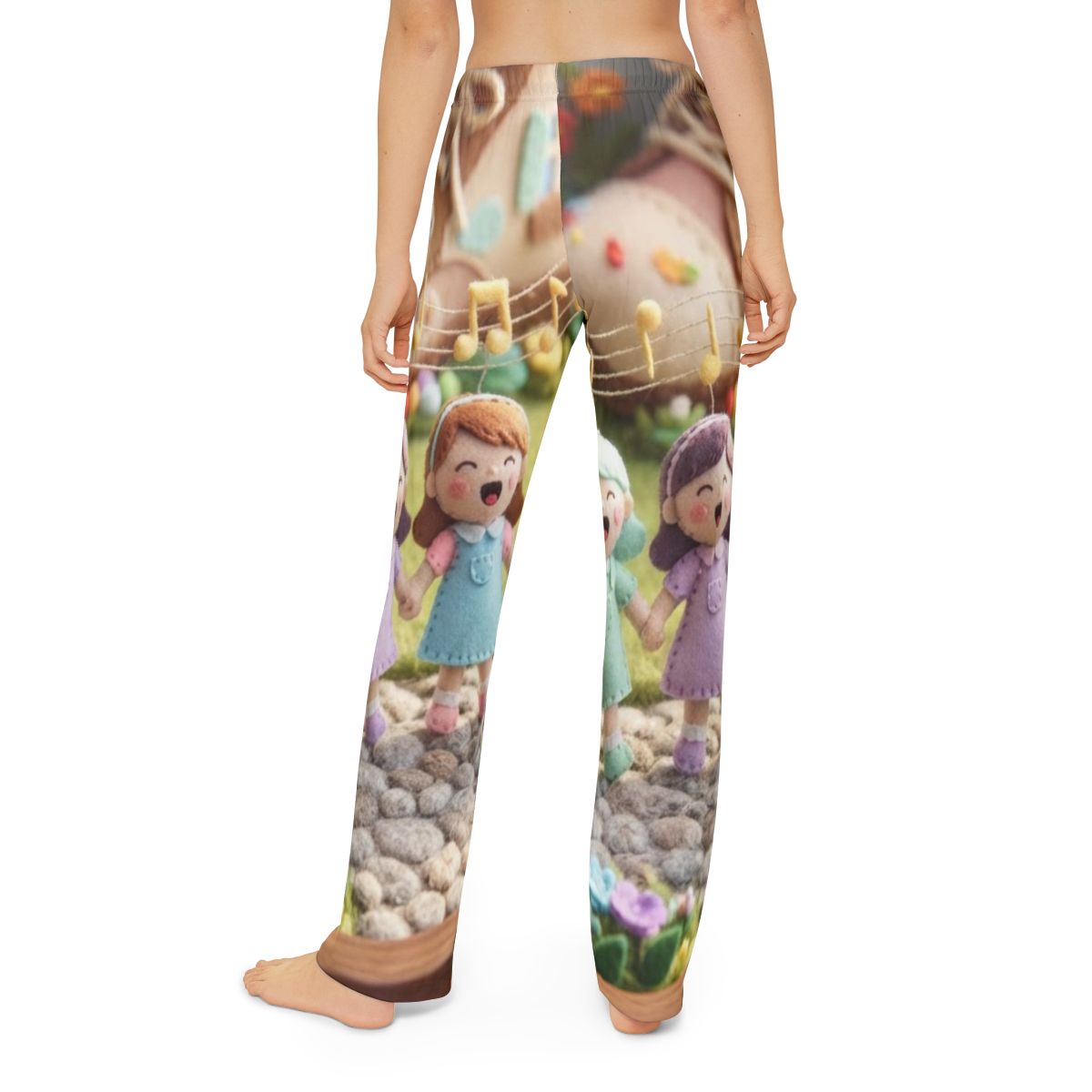 Kids Lounge Pants - Garden Choir Melody | Echovira Gallery