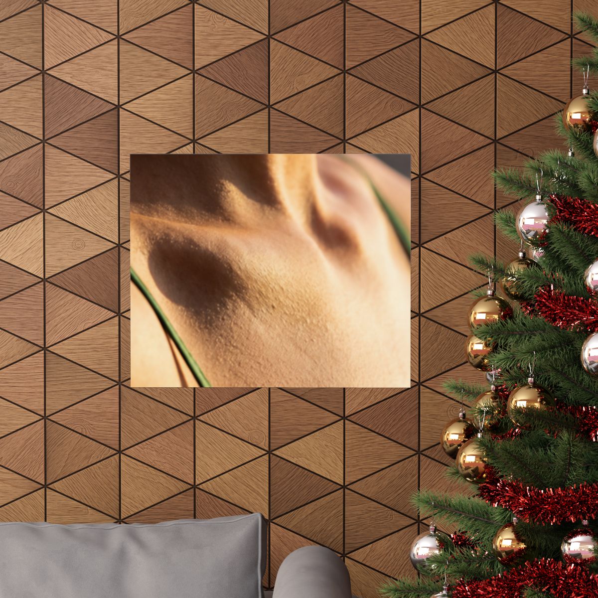 Matte Horizontal Posters - Golden Hour Glow - Minimalist......