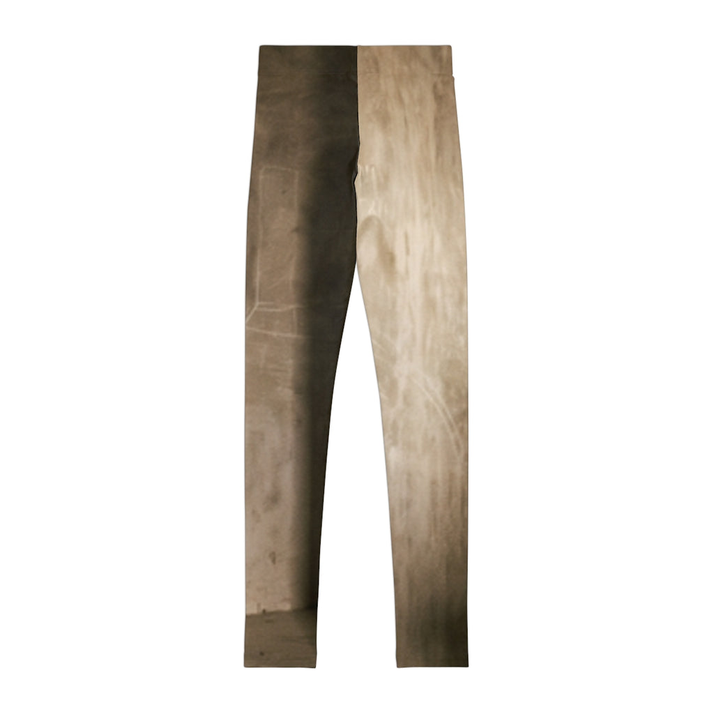 Youth Leggings - Shadows of the Citadel moody architectural...