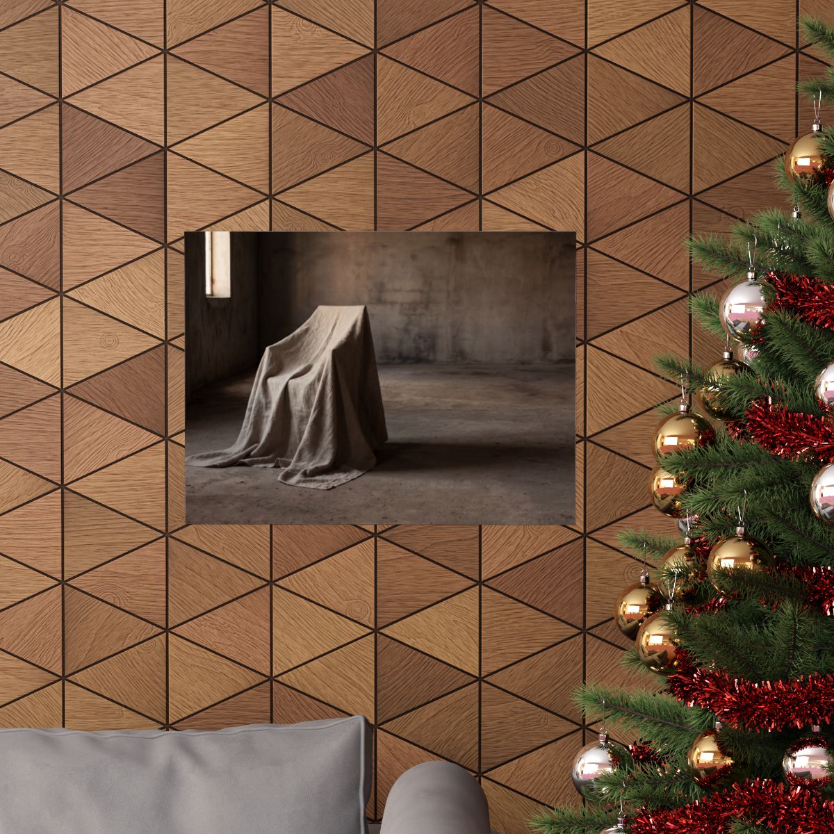 Matte Horizontal Posters - Draped Silence Still Life Art......