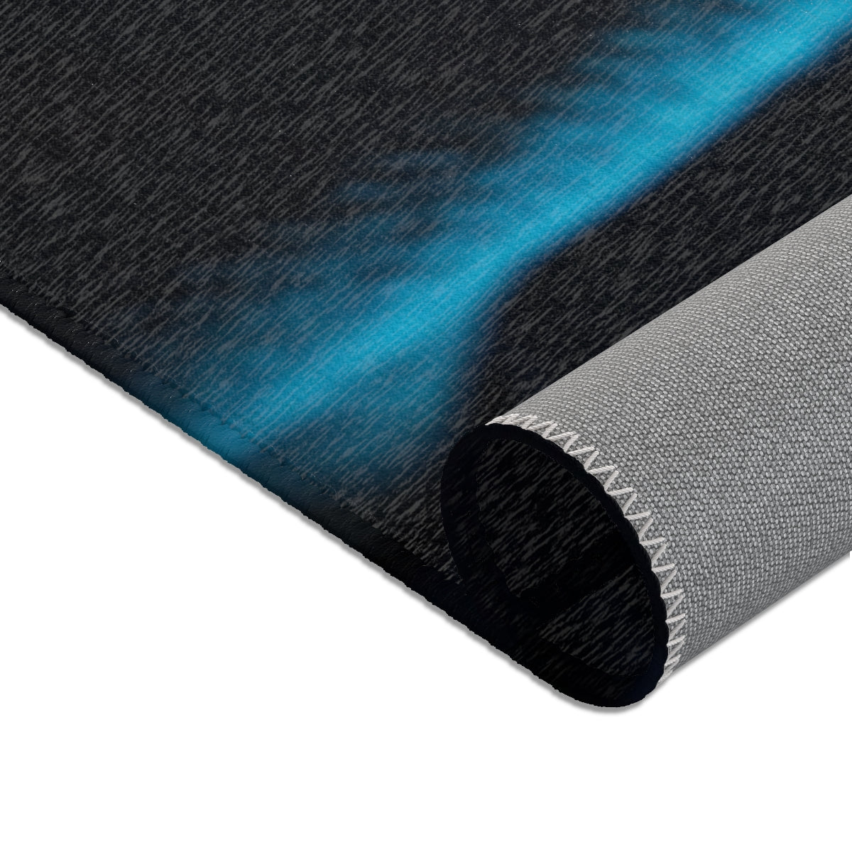 Area Rug - Midnight Glow Cinematic Rug | Echovira Gallery