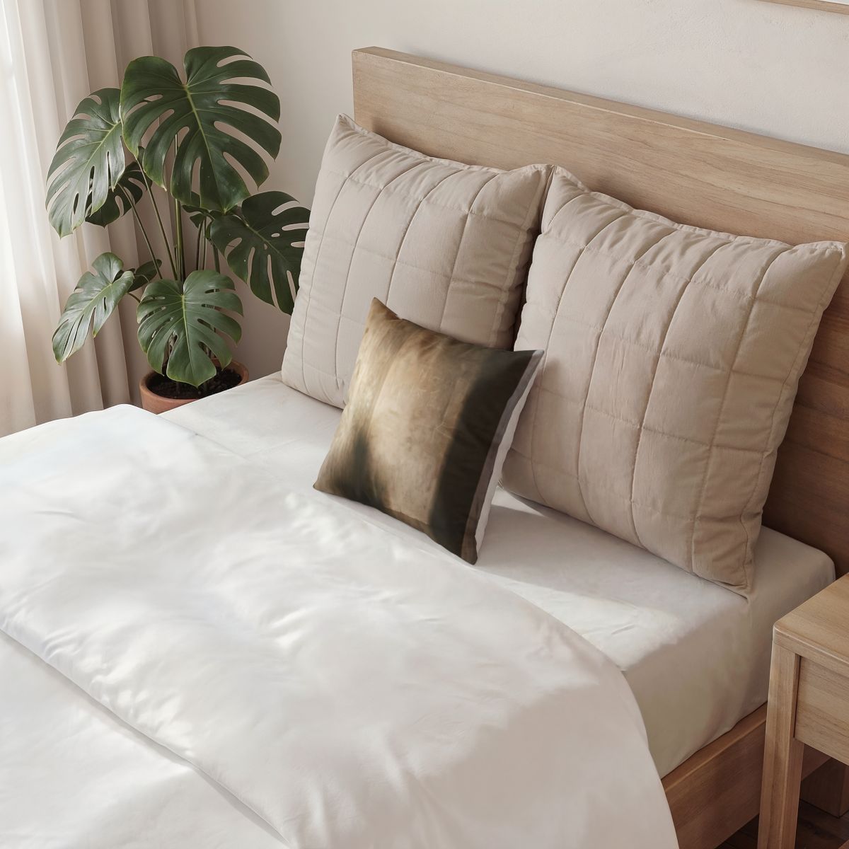 Poly Velvet Pillow - Shadows of the Citadel moody... |...