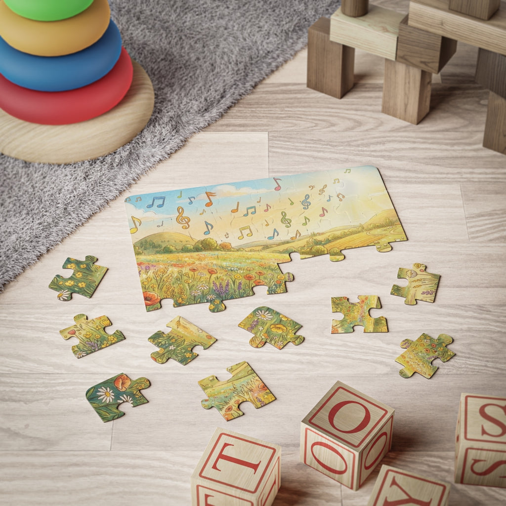 Kids' Puzzle 30-Piece - Melodic Meadow | Echovira Gallery