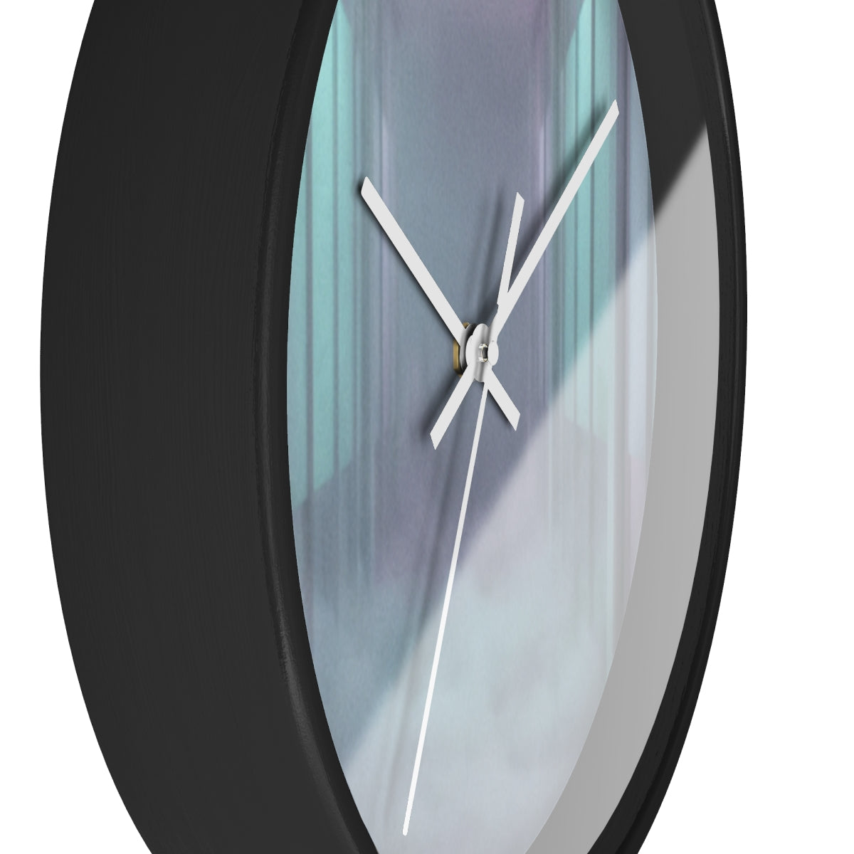 Wall Clock - Liminal Corridor Fog Art Print | Echovira...