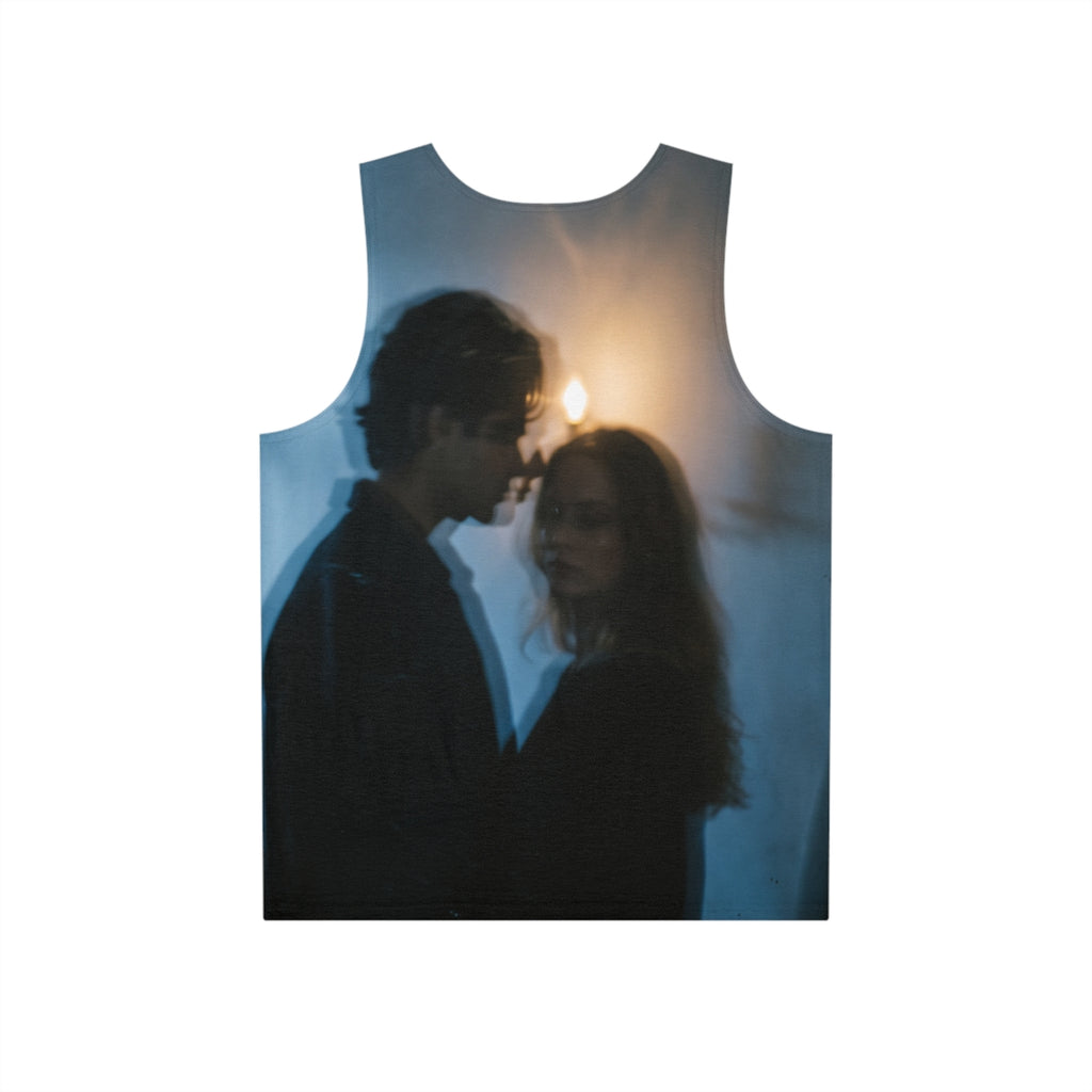 Men's Tank - Midnight Reflections - Moody Men's Gym Vest |...