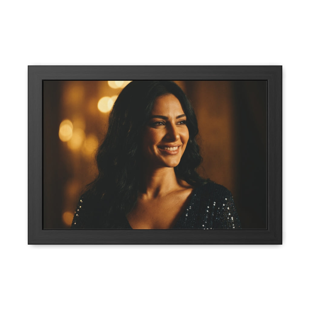 Framed Poster - Cinematic Portrait — Landscape