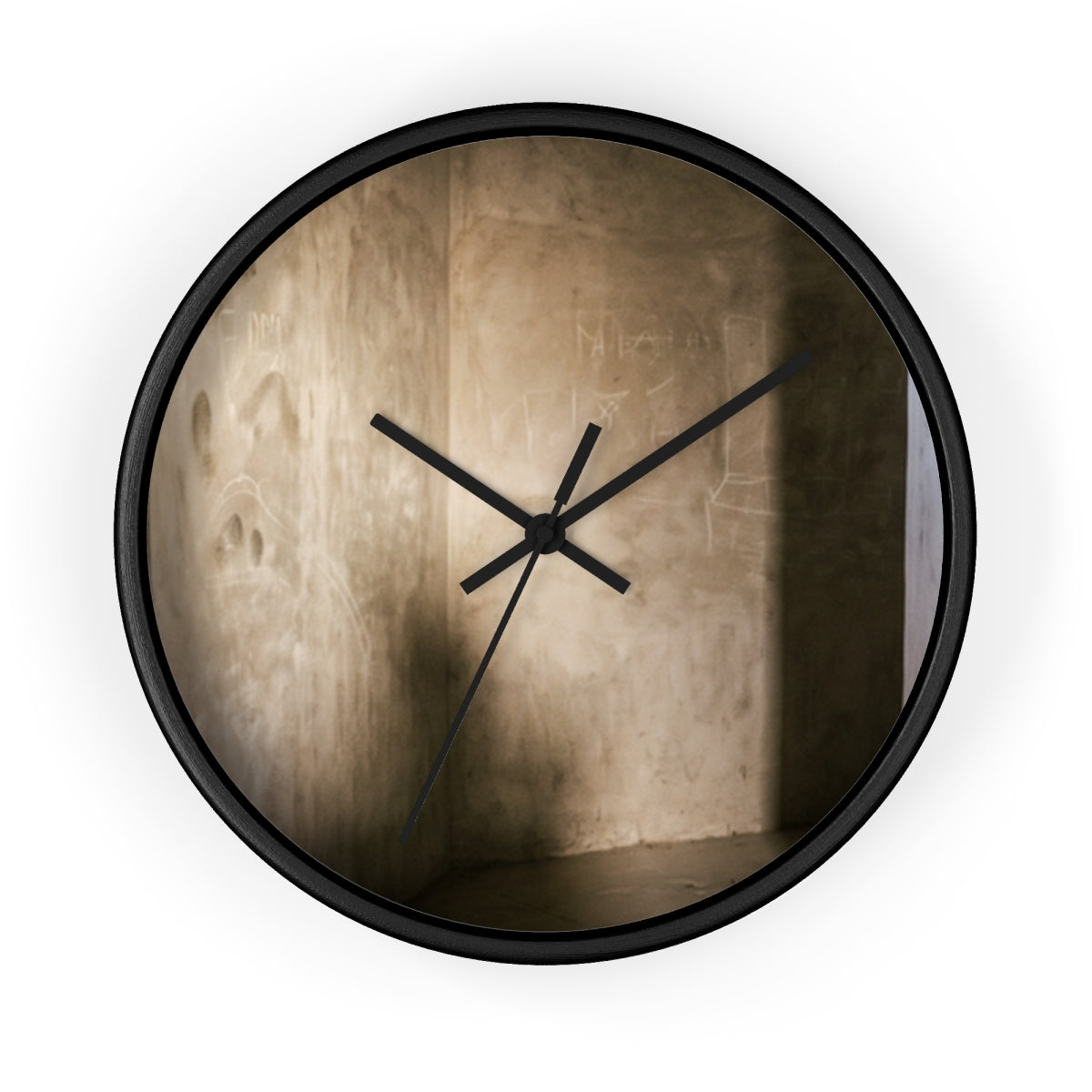 Wall Clock - Shadows of the Citadel moody architectural... |...